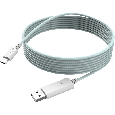 GameSir 3M USB Type-C / Data Transfer / Кабел - White & Cyan