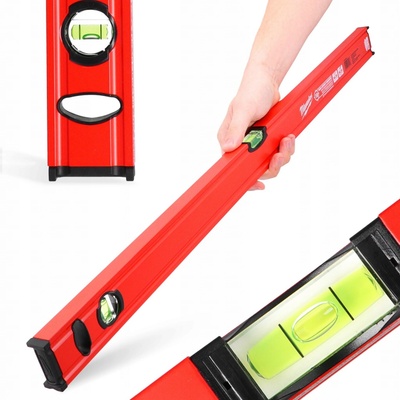 MILWAUKEE 4932459092 SLIM 80cm, brúsená „V“ drážka, 2 libely odolné proti pádu