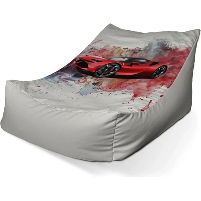 Sablio sedací vak lounge Ferrari Paint 80 x 95 x 50 cm