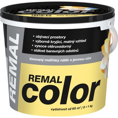 REMAL COLOR FARBA NA STENU BANÁN 6KG