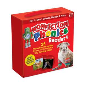 NONFICTION PHONICS READERS SET 1 SHORT (ISBN: 9781338894721)