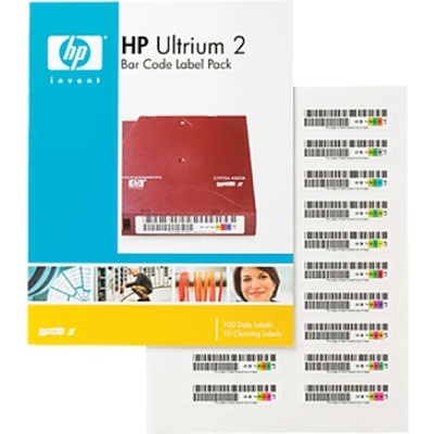 HP Хартия HP LTO2 Ultrium Bar Code label pack (110 pack) (Q2002A)