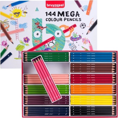 Bruynzeel 60517144 MegaColor +3 sada 12 ks. x 12 barev