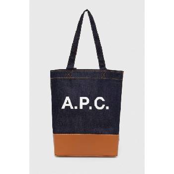 APC Чанта A. P. C. tote axel в кафяво CODDP-M61444 (CODDP.M61444.IAK)