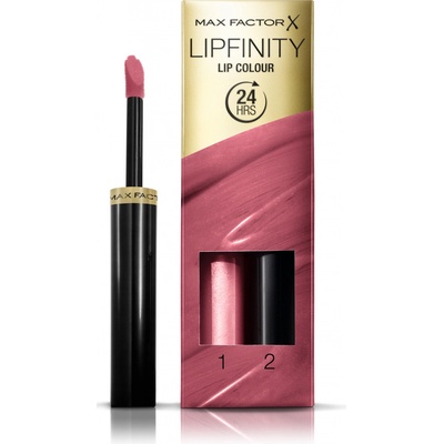 Max Factor Lipfinity 24HRS dlouhotrvající rtěnka s balzámem 330 Essential Burgundy 4,2 g