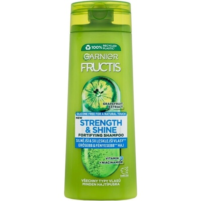 Fructis Strength & Shine Fortifying Shampoo от Garnier за Жени Шампоан 250мл