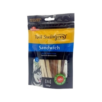 Pet Interest Duck and Fish - Вкусно лакомство за кучета - пръчици с патица и риба, 100 гр