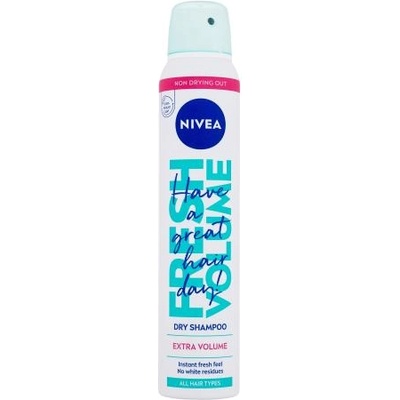Nivea Fresh Volume сух шампоан за допълнителен обем 200 ml за жени