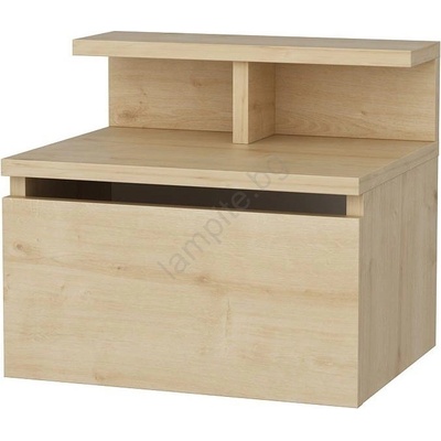 ASIR GROUP Нощно шкафче noven дъб (as3274)