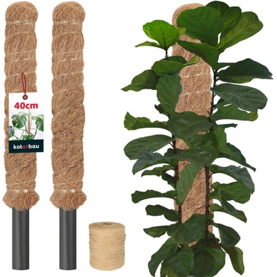 Kokosový kolík 40 cm x 25 mm sada 2 ks.