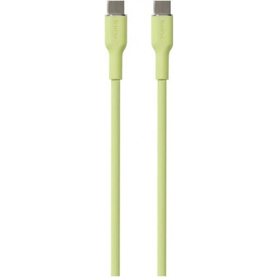 PURO Soft nabíjecí a USB-C / USB-C pro iPhone / iPad / AirPods - 1,5m PUUSBCUSBCICONLGRN