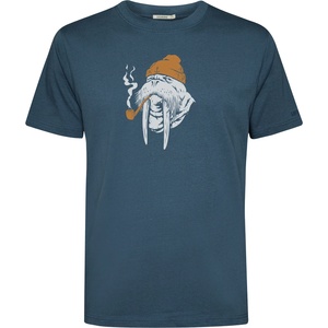 GreenBomb Мъжка тениска GreenBomb Smokey Walrus Fusion T-shirt - Blue Pine - размер XXL (217-0596-0115)