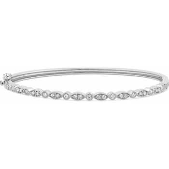 Eppi Strieborný náramok s blyšťavými lab-grown diamantmi Cressida BR44679