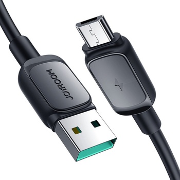 Image 1 of JOYROOM Кабел Joyroom S-AM018A14, USB към MicroUSB, 2.4A, 2m черен (S-AM018A14B)