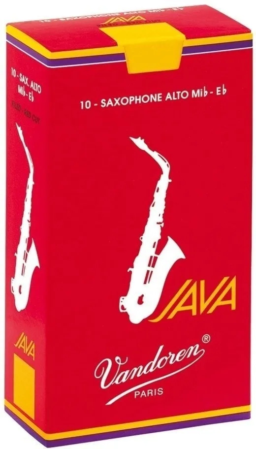 Vandoren Java Filed Red Alto 2.0 Тръстикова пластинка за алт саксофон (SR262R-10KS)
