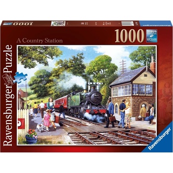 Ravensburger Пъзел Ravensburger от 1000 части - Градска гара (7012001179)
