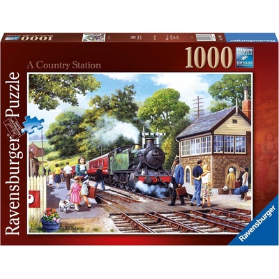 Ravensburger Пъзел Ravensburger от 1000 части - Градска гара (7012001179)