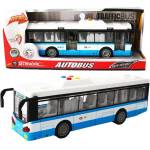 Градски автобус с инерция със светлини и звук - син (31sy-1208-165blue)