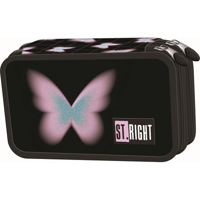 ST.RIGHT Несесер с пособия St. Right Pastel Butterfly - 2 ципа (5903235697029)