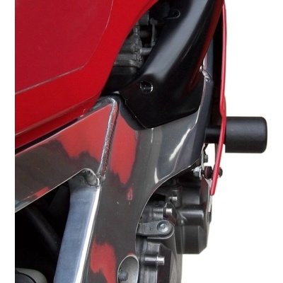 R&G Racing padací chrániče pro motocykly HONDA CBR400 Gull Arm (NC29), černé (pár)