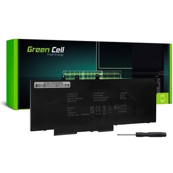 Green Cell Батерия за лаптоп DELL Latitude 5280 5290 5480 5490 5491 5495 5580 5590 5591 Precision 3520 3530 93FTF GJKNX 7, 6V 6200mAh GREEN CELL (GC-DELL-5280-DE128V2)