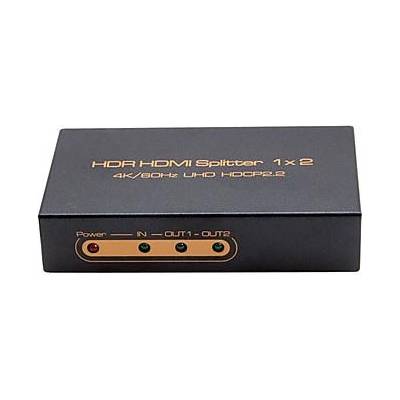 HDMI сплитер ESTILLO HDSP0010M1, 1/2, 4K/60Hz (EST-HDMI-SPLITTER-1-2-4K)