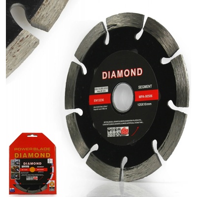 Mar-Pol Kotouč řezný diamantový segmentový 125 mm M08525