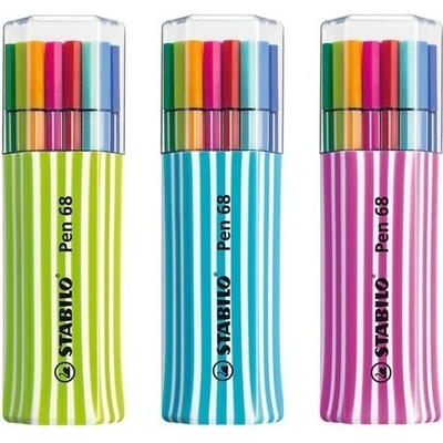 Stabilo Pen 68 15 ks Single-Pack 15 různých barev