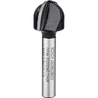 Bosch Accessories 2608628633 dlabacie fréza karbid wolframu polkruhový oblúk Dĺžka 45 mm Vonkajší Ø 15.9 mm Pracovná dĺž