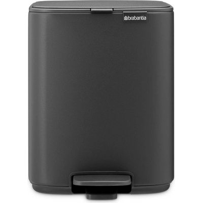 Brabantia Кош за смет Brabantia Bo Pedal 7L, Mineral Infinite Grey