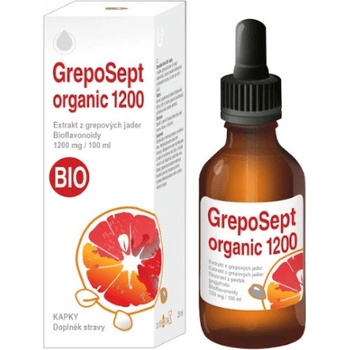 GrepoSept Organic BIO 1200 Grapefruit extrakt 25 ml