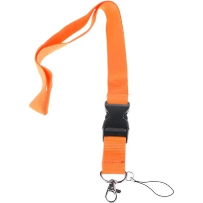 Šňůrka na krk ALIGATOR oranžová