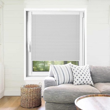 Image 1 of Grandekor Плисирана слънцезащитна полупрозрачна щора 100 х 60 см. , без необходимост от пробиване, сива BZ60A100 Grandekor® 13173