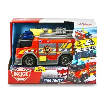 Dickie Toys Dickie: Пожарна кола със светлина и звук - 15 см