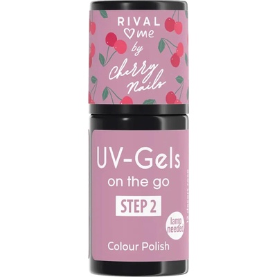 RIVAL Loves Me Lak na nehty UV gel 12 desert rose