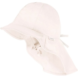 maximo Детска шапка с козирка maximo Kid's Mini Girl Flapper with Bow Cap - Wollweiß - размер 47 cm (904-0113-0211)