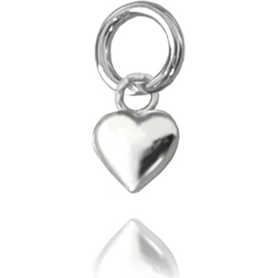 Minet Stříbrný přívěsek LOVE srdíčko JMAN0085SP00