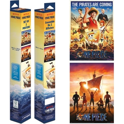 Sada plakátů One Piece - Live Action 38 x 52 cm