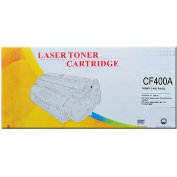 Compatible HP CF400A Black съвместима тонер касета (1.4K) (HP 203A Black)