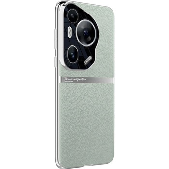 GKK Кожен Калъф за Huawei Pura 70 Ultra, GKK Leather Case, Зелен (5906601902114)