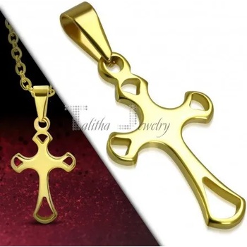 Image 1 of Talitha Колие с елегантен златист кръст