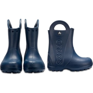 Crocs Детски гумени ботуши Crocs Handle It Rain Boot Kids Wellington boots - Navy - размер 30-31 (EU) (731-0075-0423)