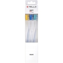 Tello 4920 Trio zubná kefka Soft 3 ks