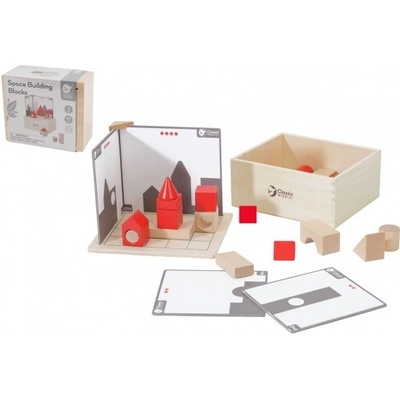 Teddies Skládanka Vesmír dřevo 41ks