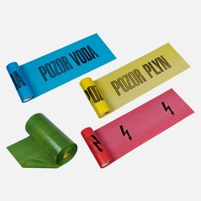 Den Braven Výstražná fólie 330 mm x 250 m zelená teplovod – Zbozi.Blesk.cz