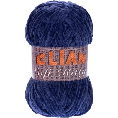 VSV Pletací příze Elian Soft Kitty 97448 - modrá