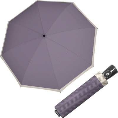 Doppler Magic Fiber CHEVRON dámsky plne automatický dáždnik lilac