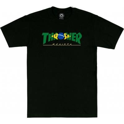 Thrasher Brazil Revista tee black
