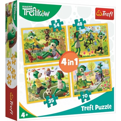Treflíci: Společné chvíle 4v1 35,48,54,70 dílků