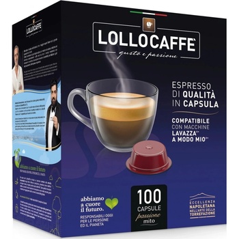 Lollo Caffé Lollo Caffe капсули за Lavazza A Modo Mio® Dek 100 бр